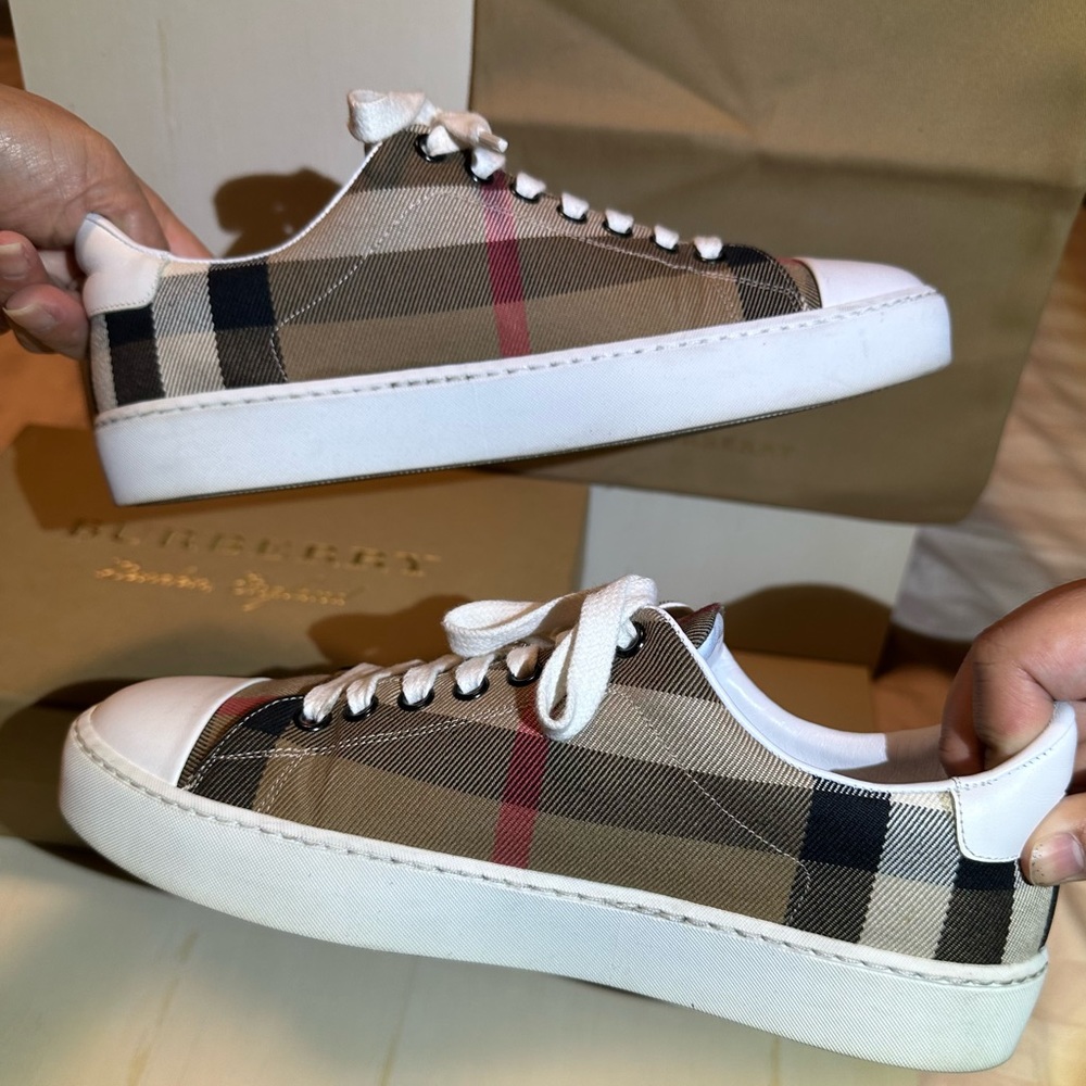Burberry Westford Check sneakers size 37 - Picture 5 of 9